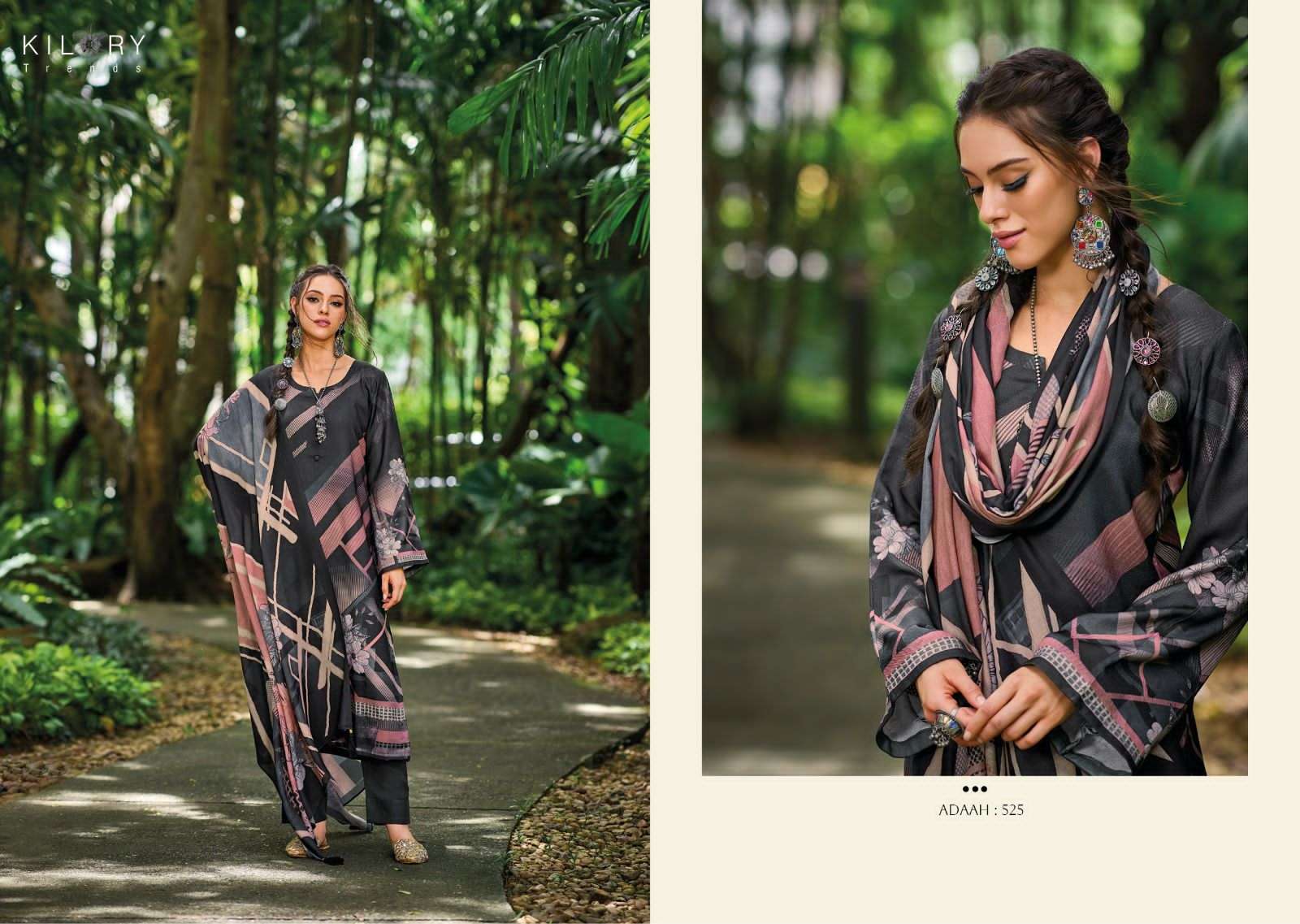 Adaah Kilory Pashmina Suits