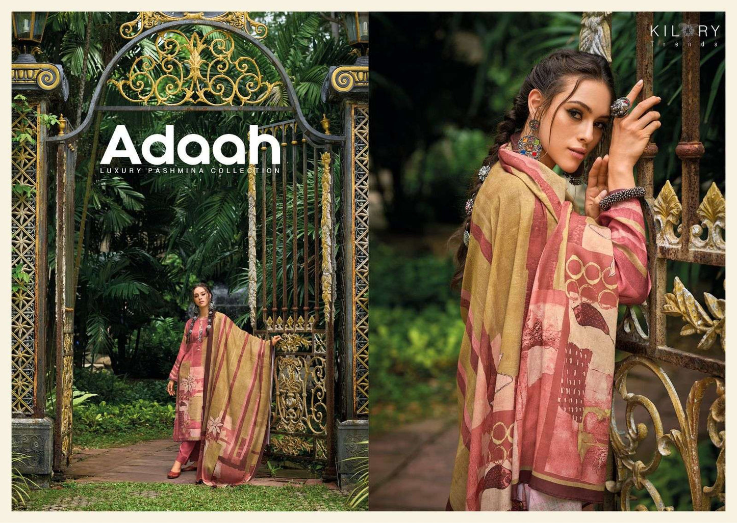 Adaah Kilory Pashmina Suits