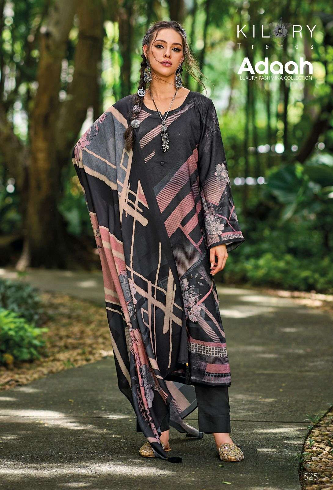 Adaah Kilory Pashmina Suits