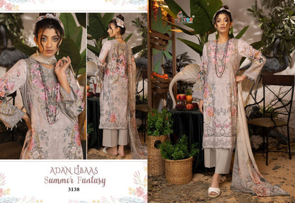 Adan Libaas Summer Fantasy Shree Fabs Cotton Pakistani Patch Work Suits