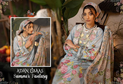 Adan Libaas Summer Fantasy Shree Fabs Cotton Pakistani Patch Work Suits