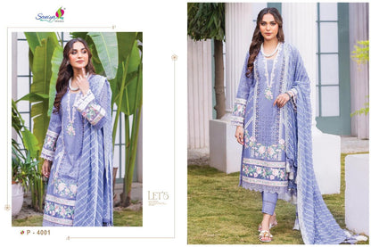 Adan Libas Chikankari Vol 14 Saniya Trendz Cotton Pakistani Salwar Suits