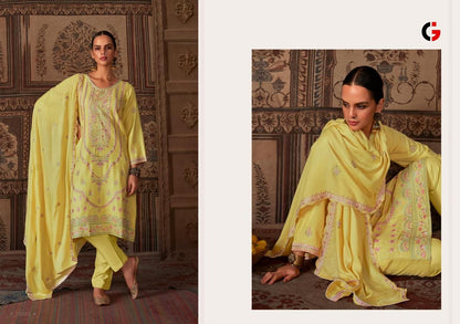 Adan Libas Gull Jee Viscose Readymade Pashmina Suits