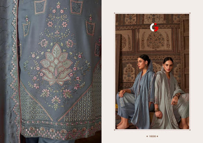 Adan Libas Gull Jee Viscose Readymade Pashmina Suits