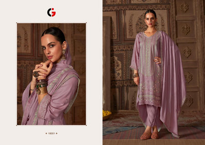 Adan Libas Gull Jee Viscose Readymade Pashmina Suits