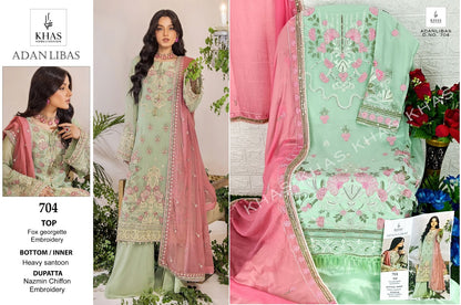 Adan Libas Khas Georgette Pakistani Salwar Suits