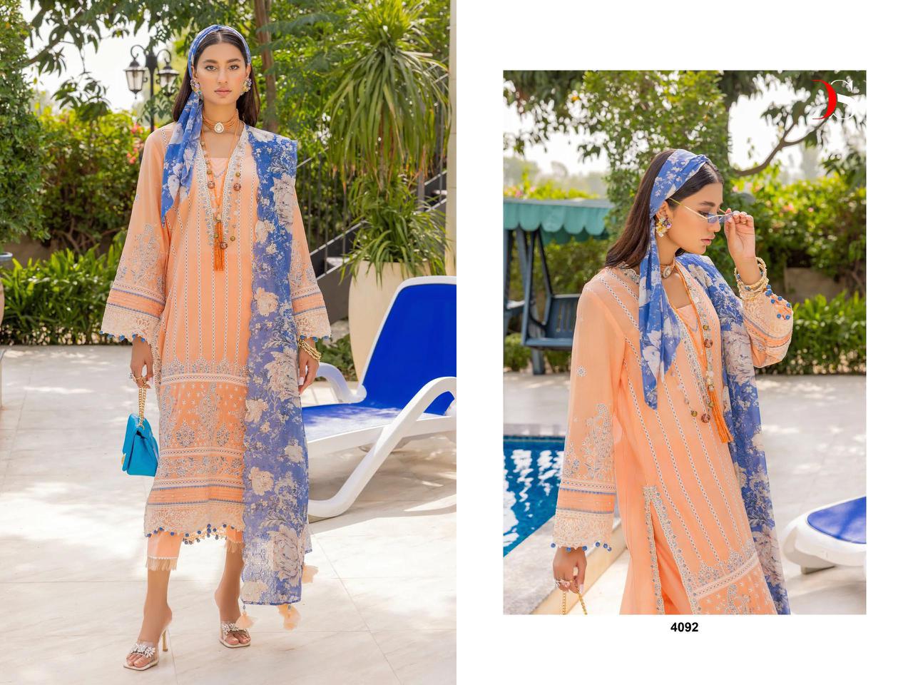 Adans Libas Inlays 24 Deepsy Cotton Pakistani Salwar Suits