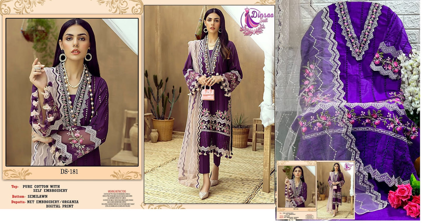 Adans Libas Nx Dinsaa Suit Cotton Pakistani Salwar Suits