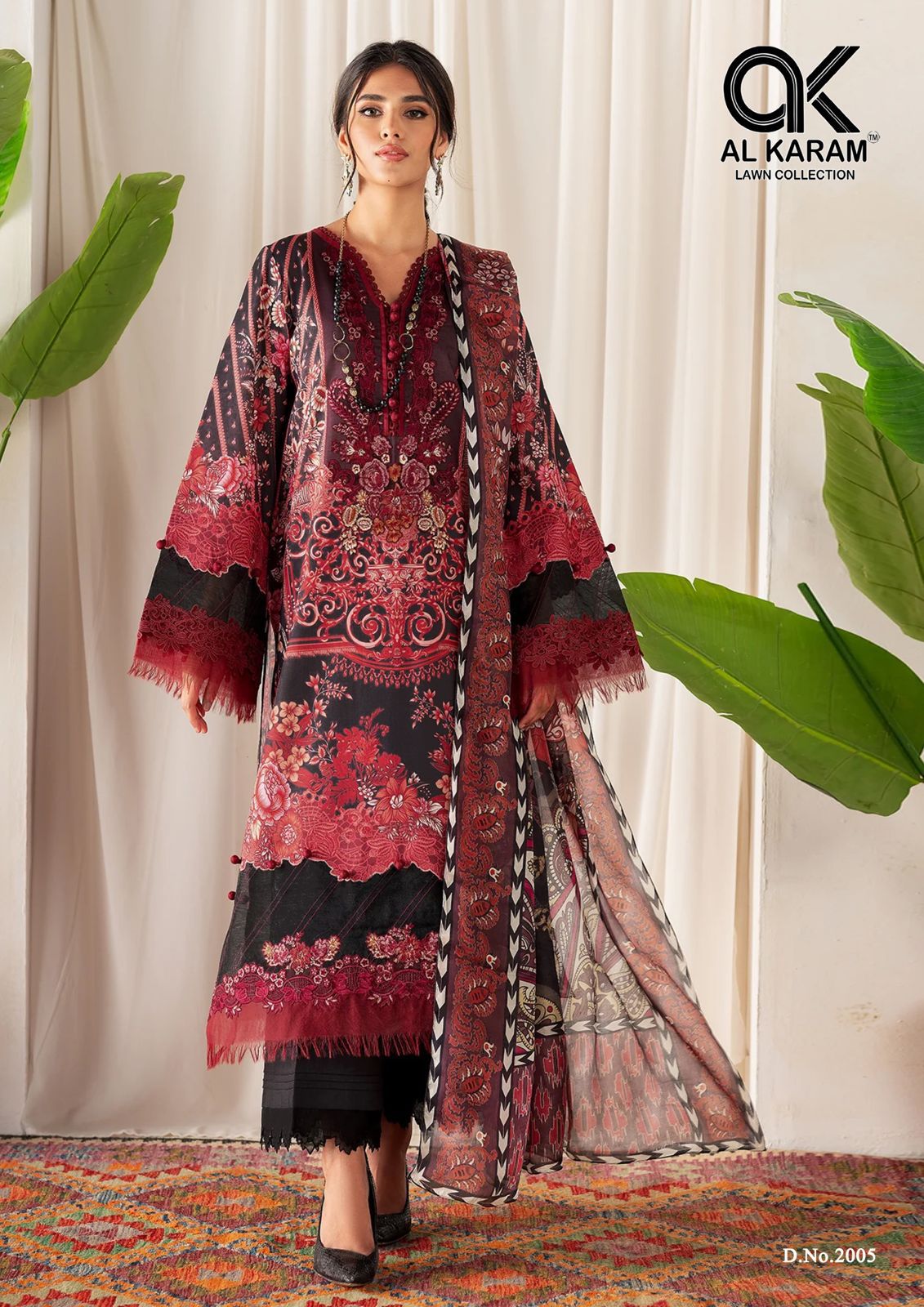 Adans Libas Vol 2 Al Karam Pakistani Patch Work Suits