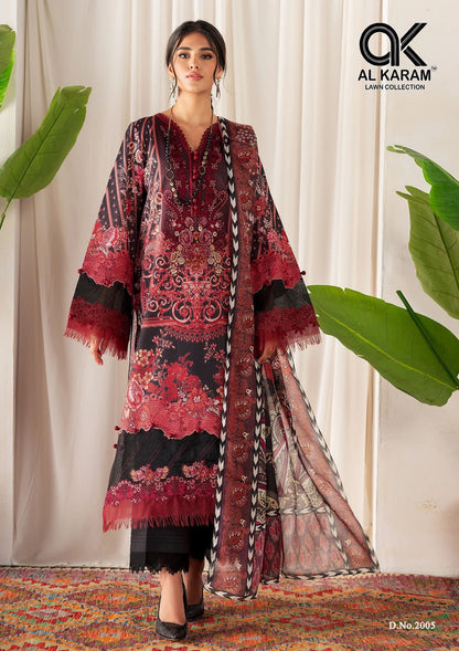 Adans Libas Vol 2 Al Karam Pakistani Patch Work Suits