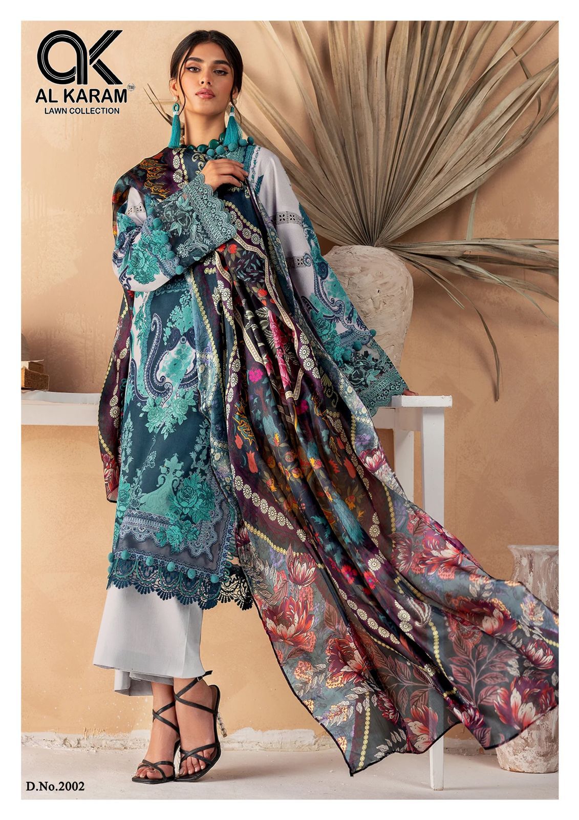 Adans Libas Vol 2 Al Karam Pakistani Patch Work Suits