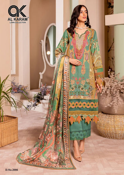 Adans Libas Vol 2 Al Karam Pakistani Patch Work Suits