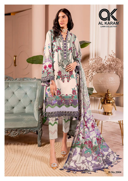 Adans Libas Vol 2 Al Karam Pakistani Patch Work Suits