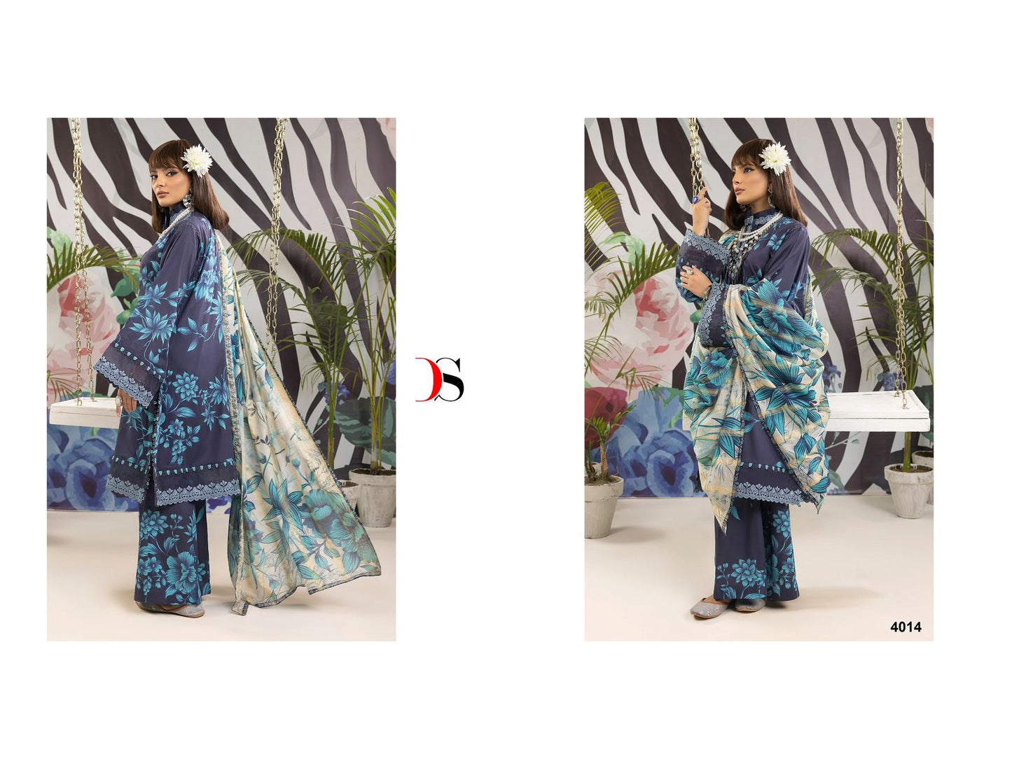Adans Prints-24 Deepsy Cotton Pakistani Patch Work Suits