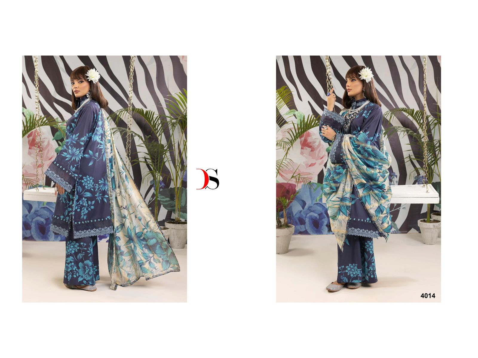 Adans Prints-24 Deepsy Cotton Pakistani Patch Work Suits
