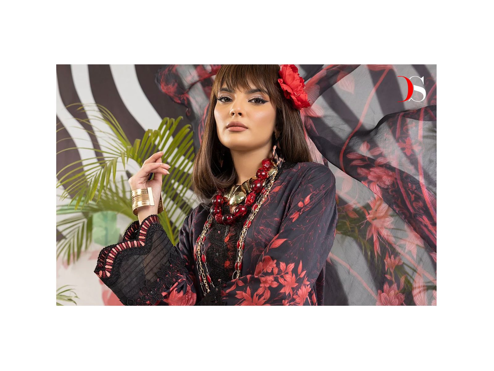 Adans Prints-24 Deepsy Cotton Pakistani Patch Work Suits