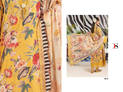 Adans Prints-24 Deepsy Cotton Pakistani Patch Work Suits