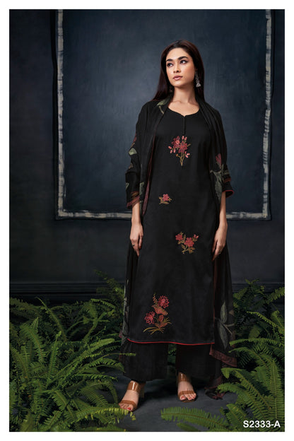 Adelaide 2333 Ganga Cotton Silk Plazzo Style Suits