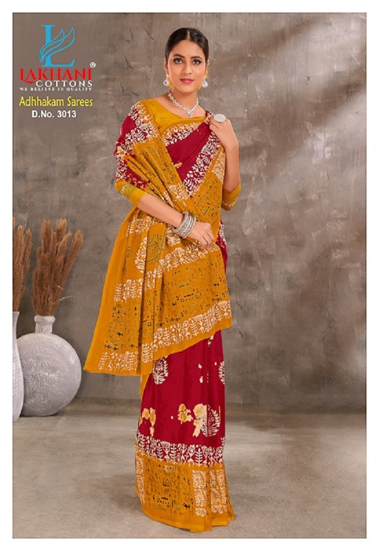 Adhhakam Vol 3 Lakhani Cotton Sarees