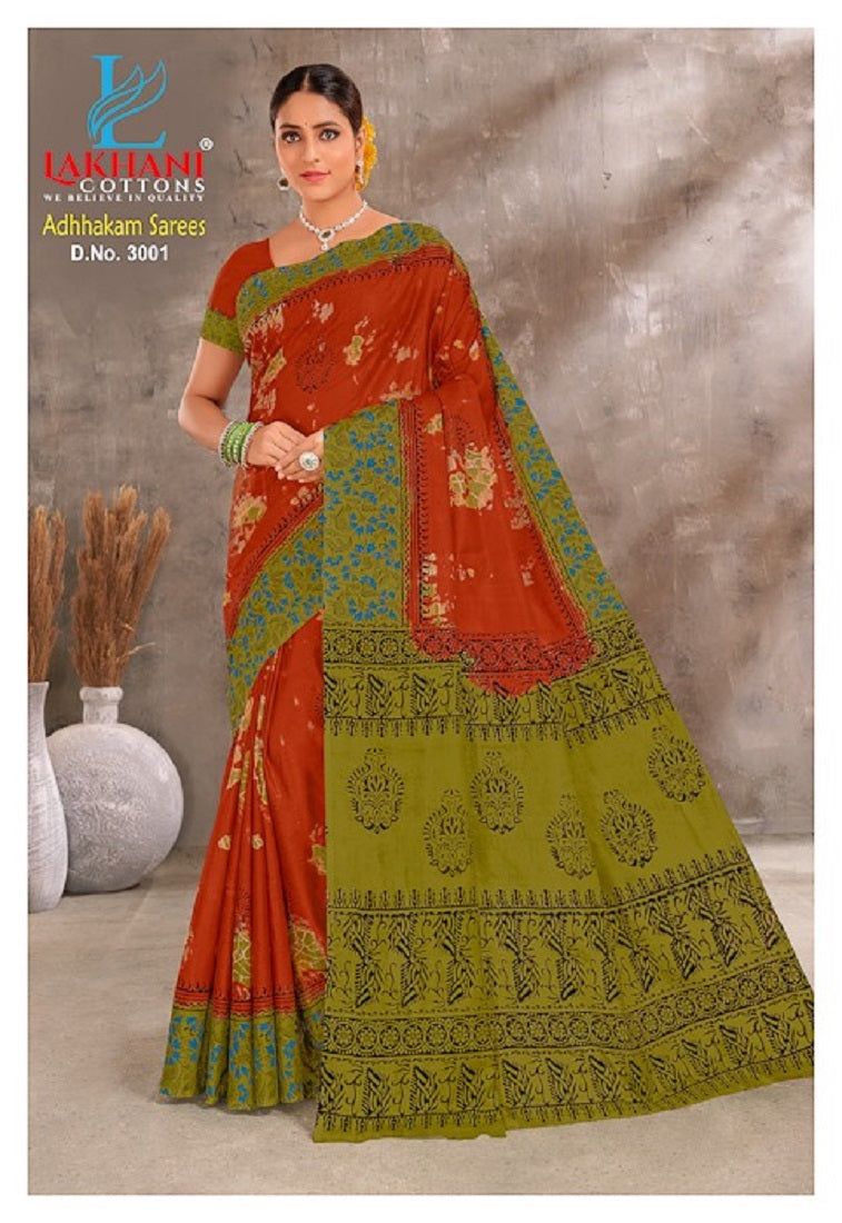 Adhhakam Vol 3 Lakhani Cotton Sarees