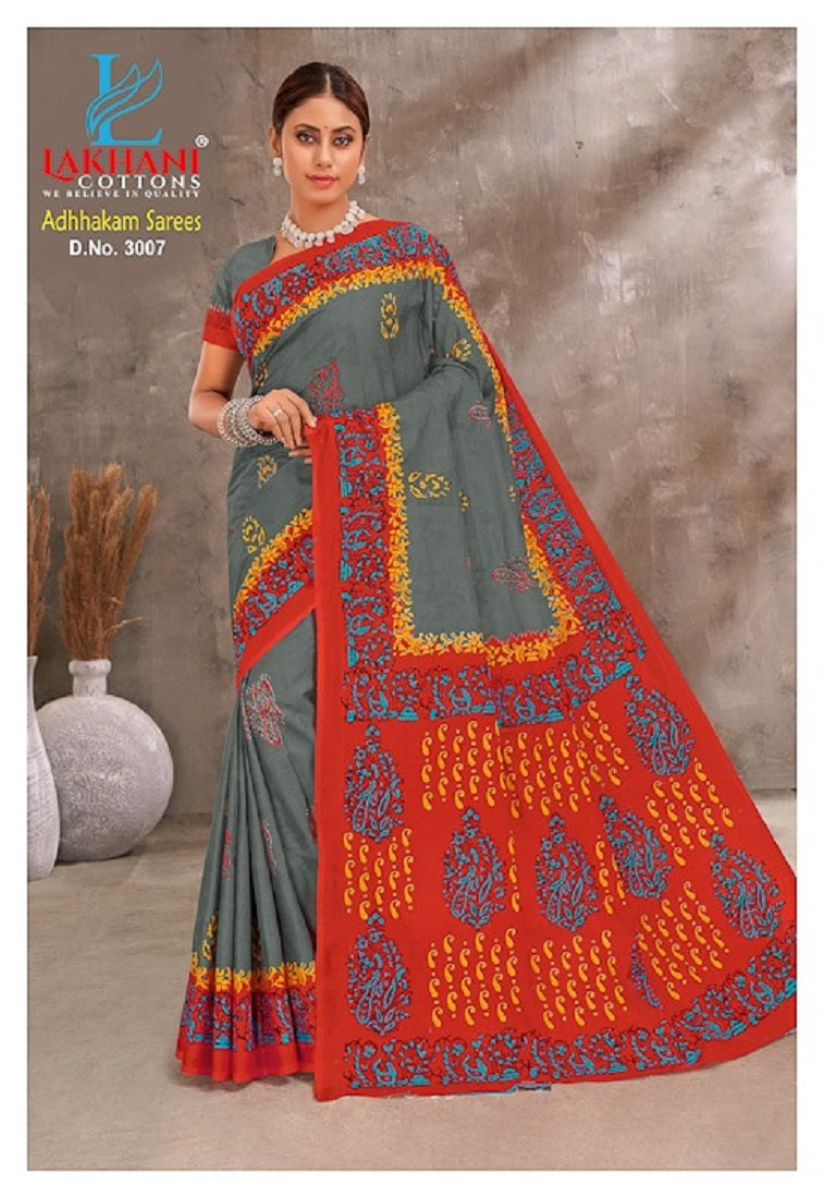 Adhhakam Vol 3 Lakhani Cotton Sarees