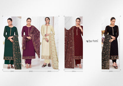 Aeesha-02 Shree Shalika Fashion Georgette Pant Style Suits