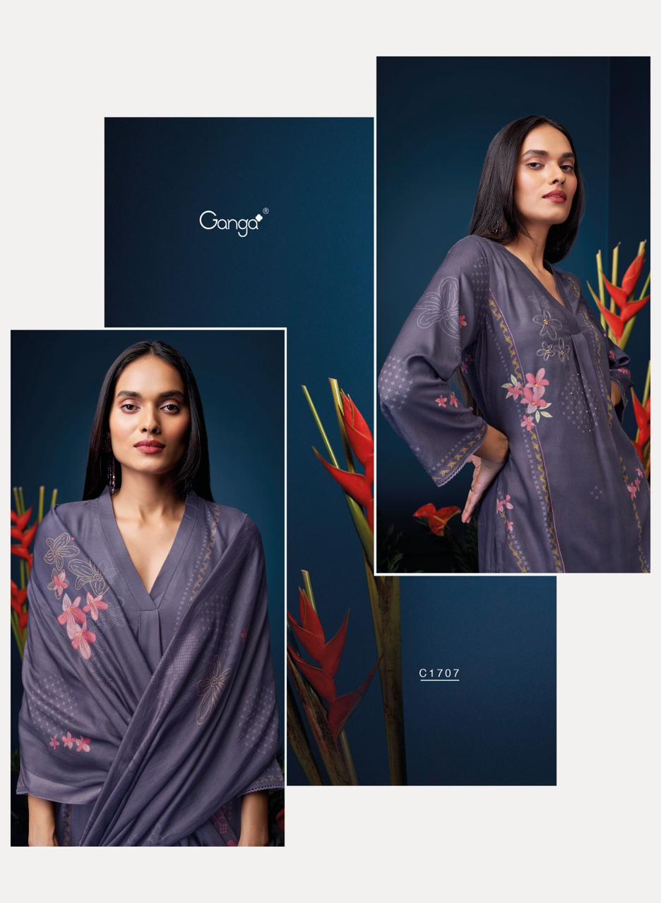 Aeris Ganga Pashmina Suits