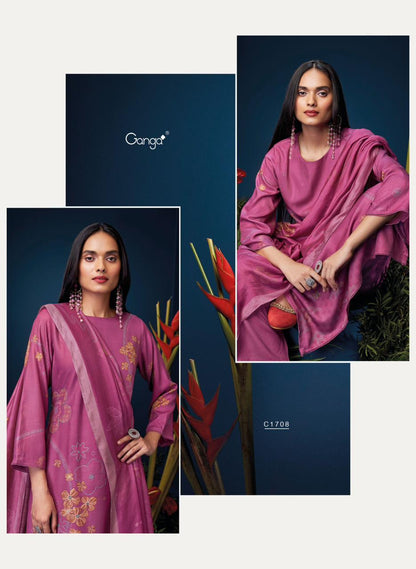 Aeris Ganga Pashmina Suits