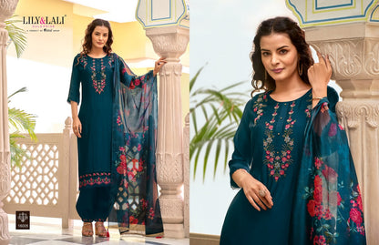 Afghani Vol 2 Lily Lali Milan Silk Readymade Pant Style Suits