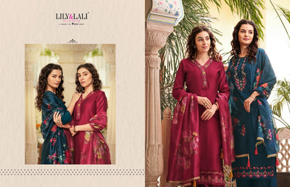 Afghani Vol 2 Lily Lali Milan Silk Readymade Pant Style Suits