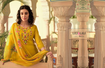 Afghani Vol 2 Lily Lali Milan Silk Readymade Pant Style Suits