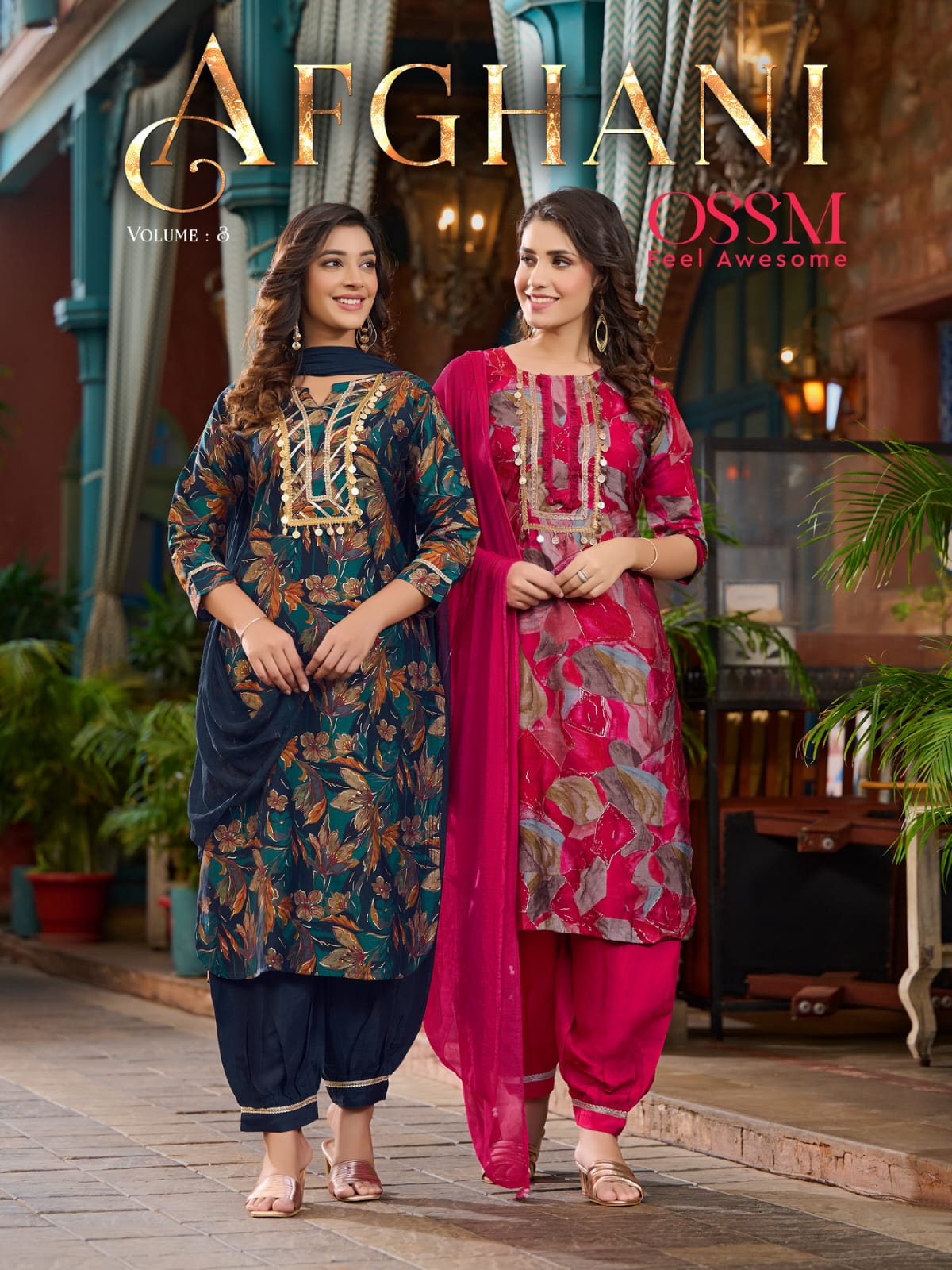 Afghani Vol 3 Ossm Readymade Suits