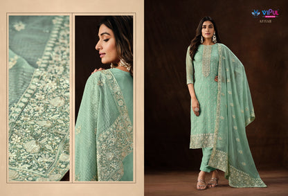 Afiyah Vipul Pant Style Suits