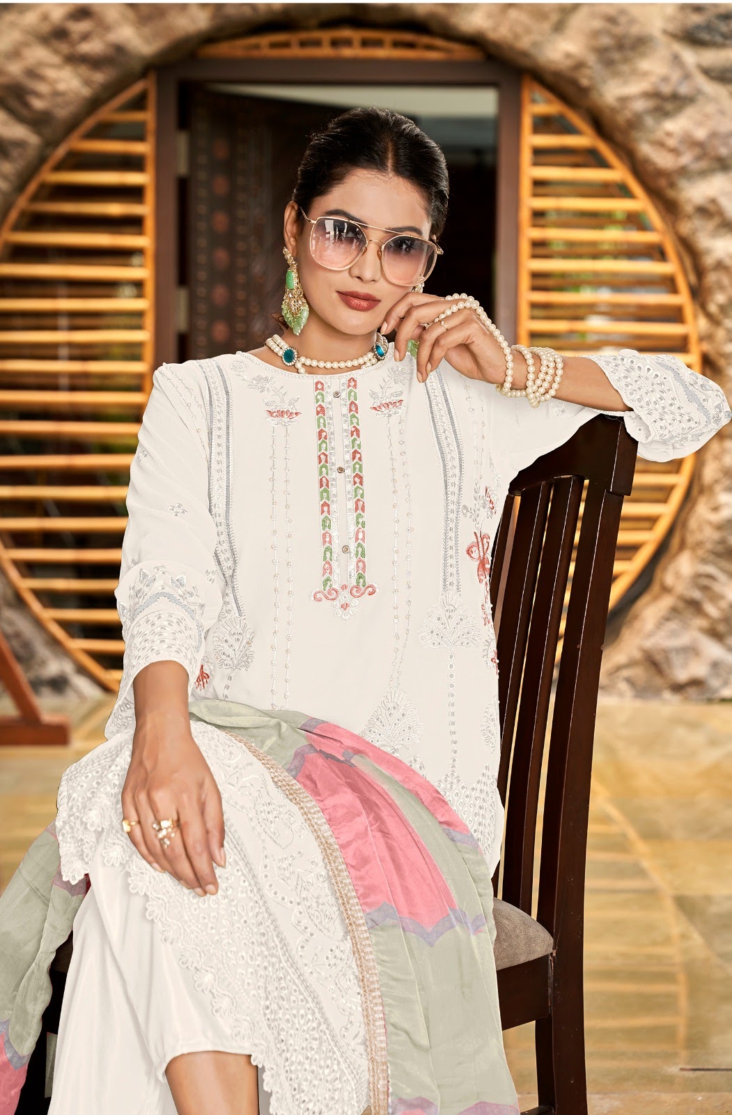 Afreen Al Fathima Georgette Pakistani Salwar Suits