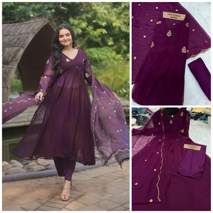 Afsa Vol 2 Qubo Georgette Readymade Pant Style Suits