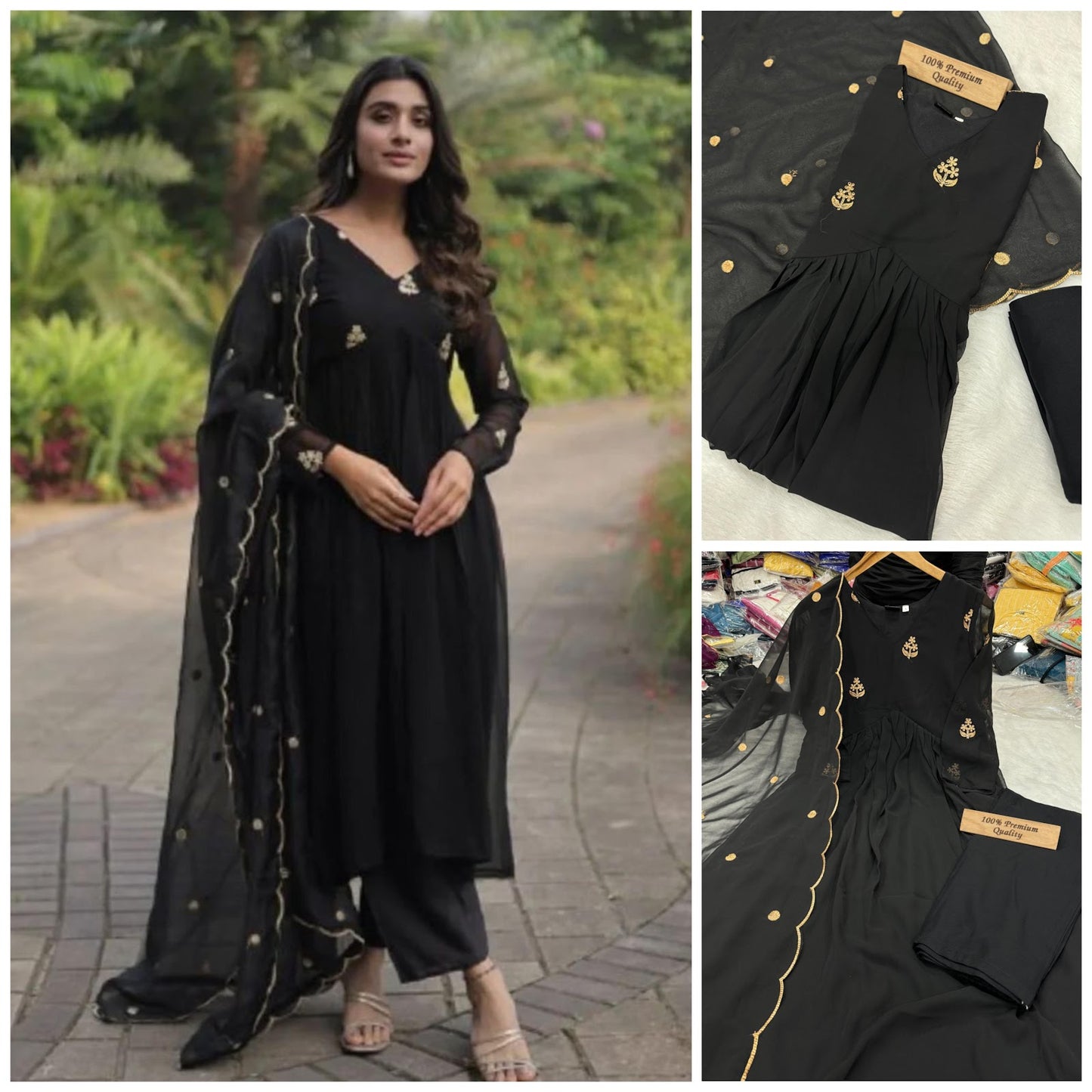 Afsa Vol 2 Qubo Georgette Readymade Pant Style Suits
