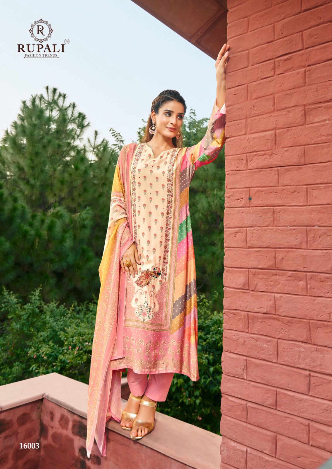 Afsana Rupali Muslin Pant Style Suits