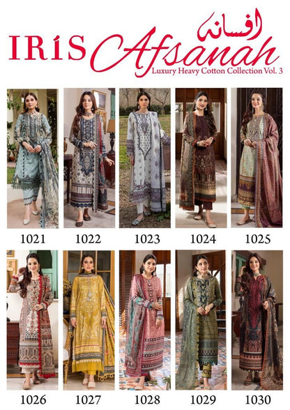 Afsanah Vol 3 Iris Karachi Salwar Suits