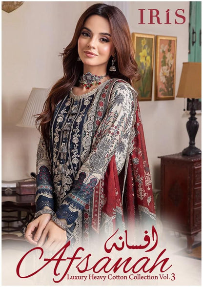 Afsanah Vol 3 Iris Karachi Salwar Suits