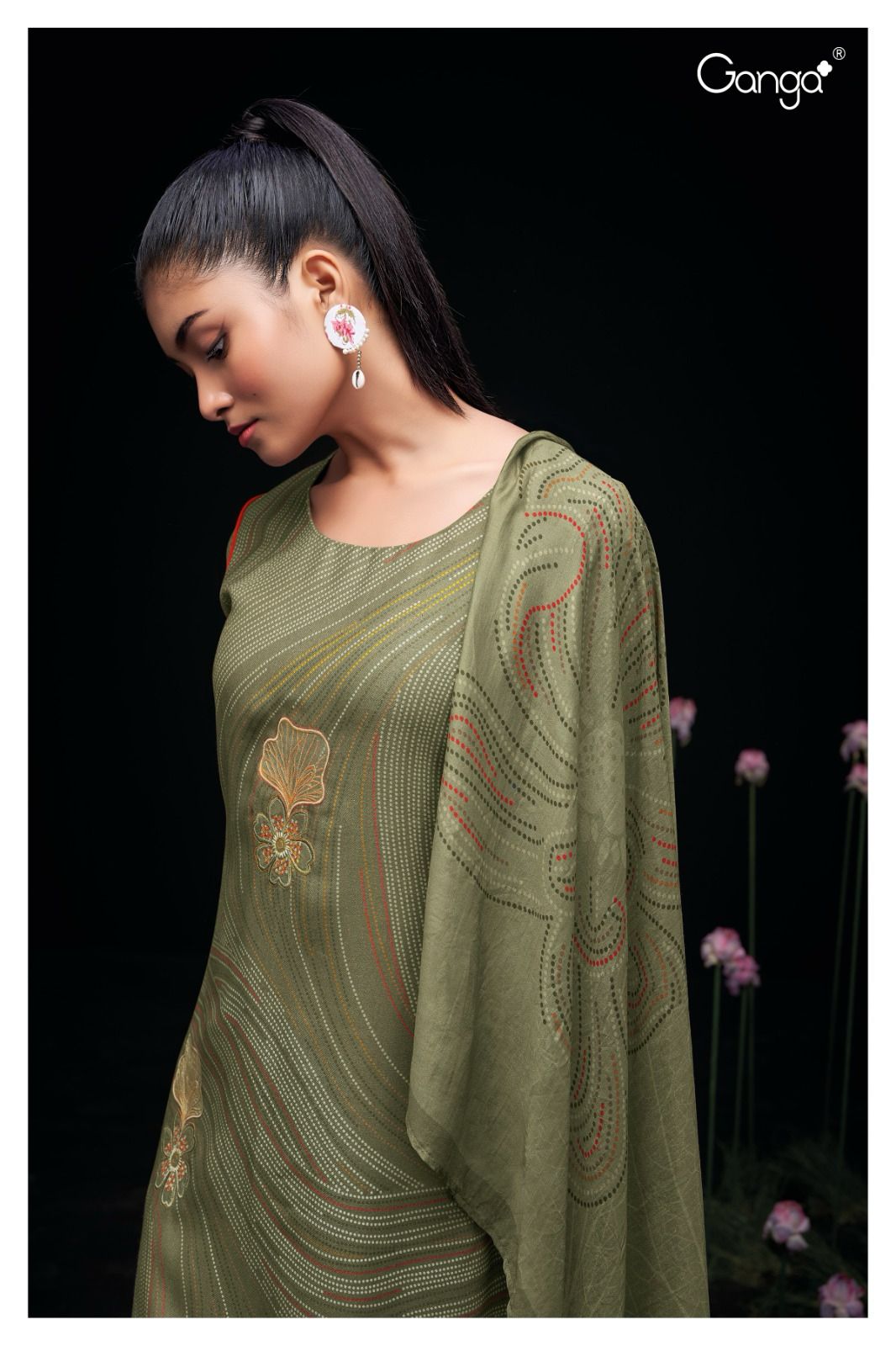 Airi 2270 Ganga Wool Pashmina Suits