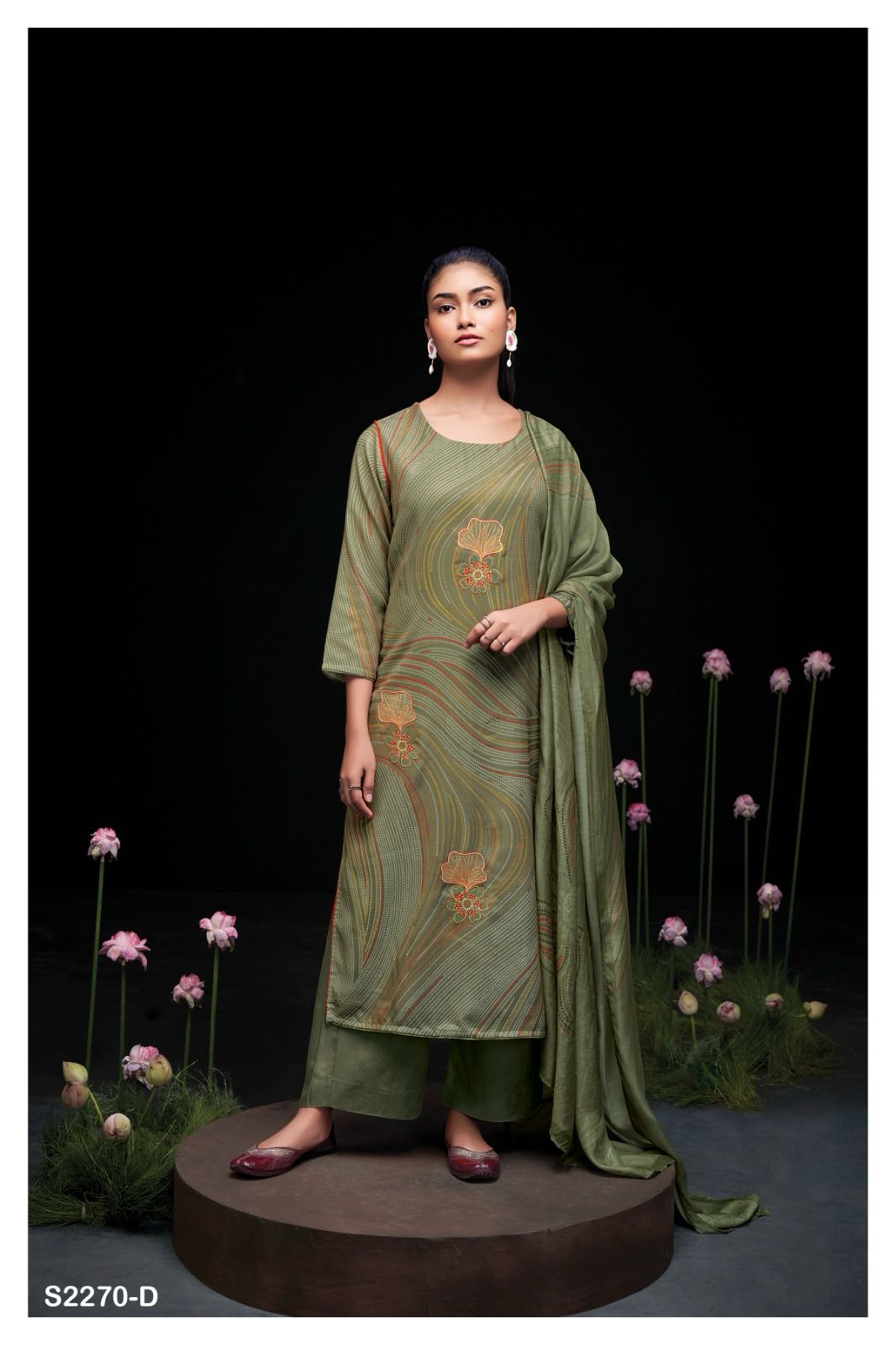 Airi 2270 Ganga Wool Pashmina Suits