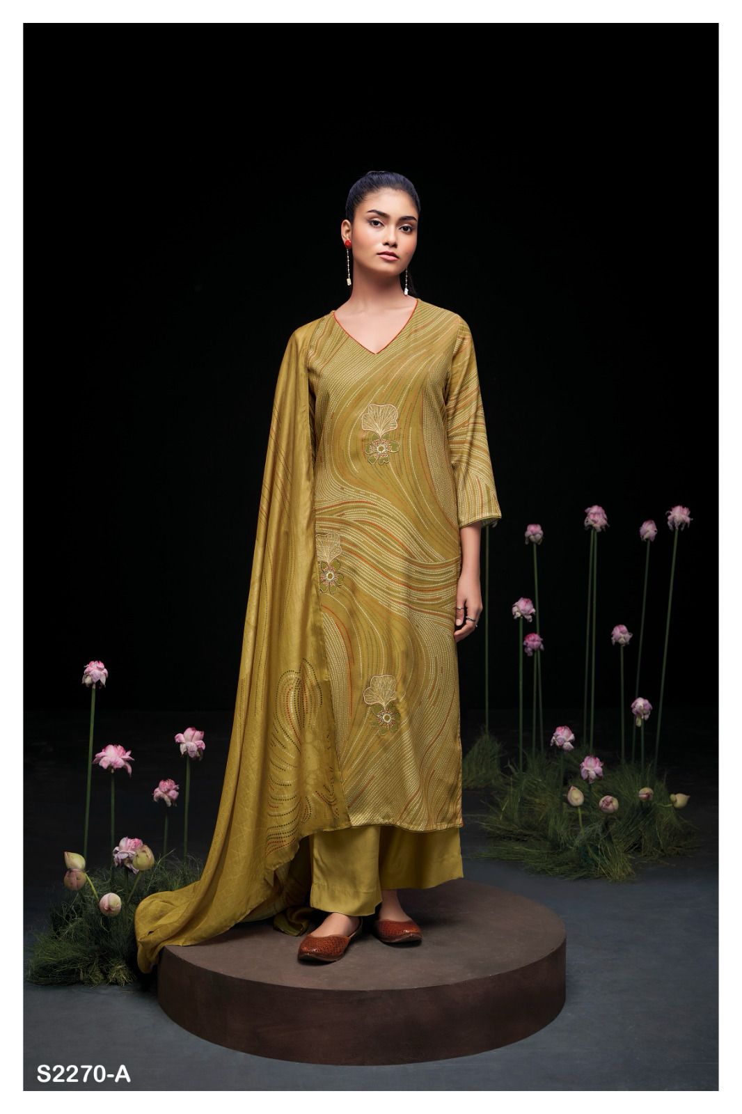 Airi 2270 Ganga Wool Pashmina Suits