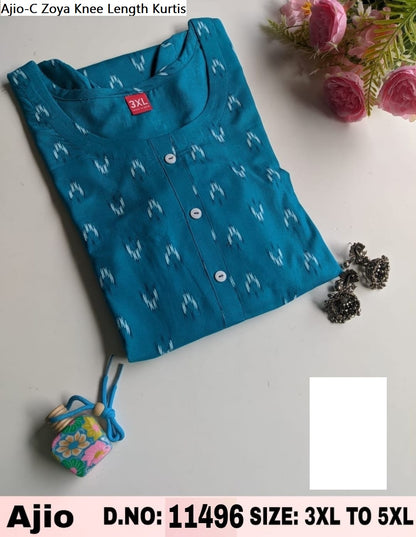 Ajio-C Zoya Rayon Knee Length Kurtis