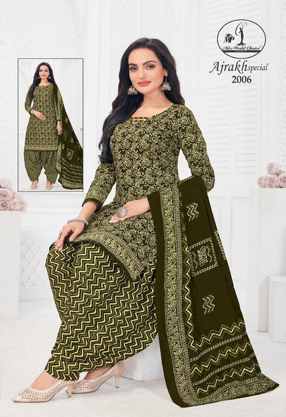 Ajrakh Special Vol-2 Miss World Choice Cotton Dress Material