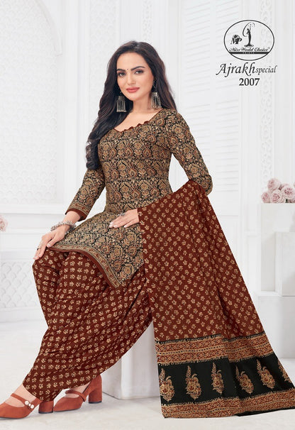 Ajrakh Special Vol-2 Miss World Choice Cotton Dress Material