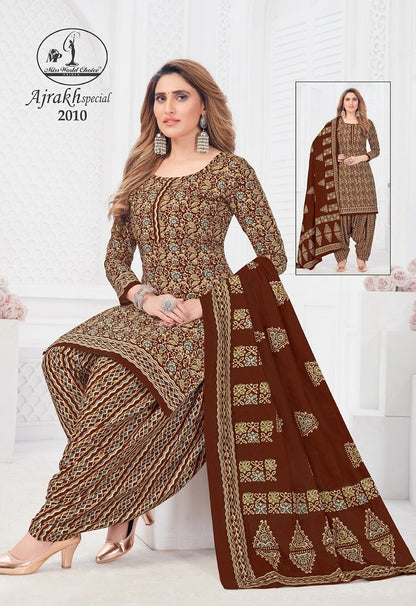 Ajrakh Special Vol-2 Miss World Choice Cotton Dress Material