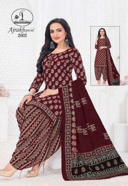 Ajrakh Special Vol-2 Miss World Choice Cotton Dress Material