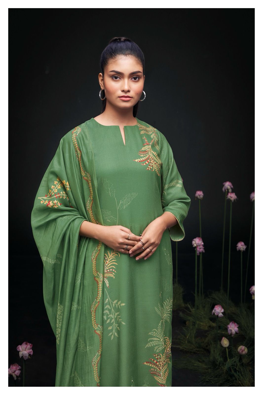 Akane 2276 Ganga Wool Pashmina Suits