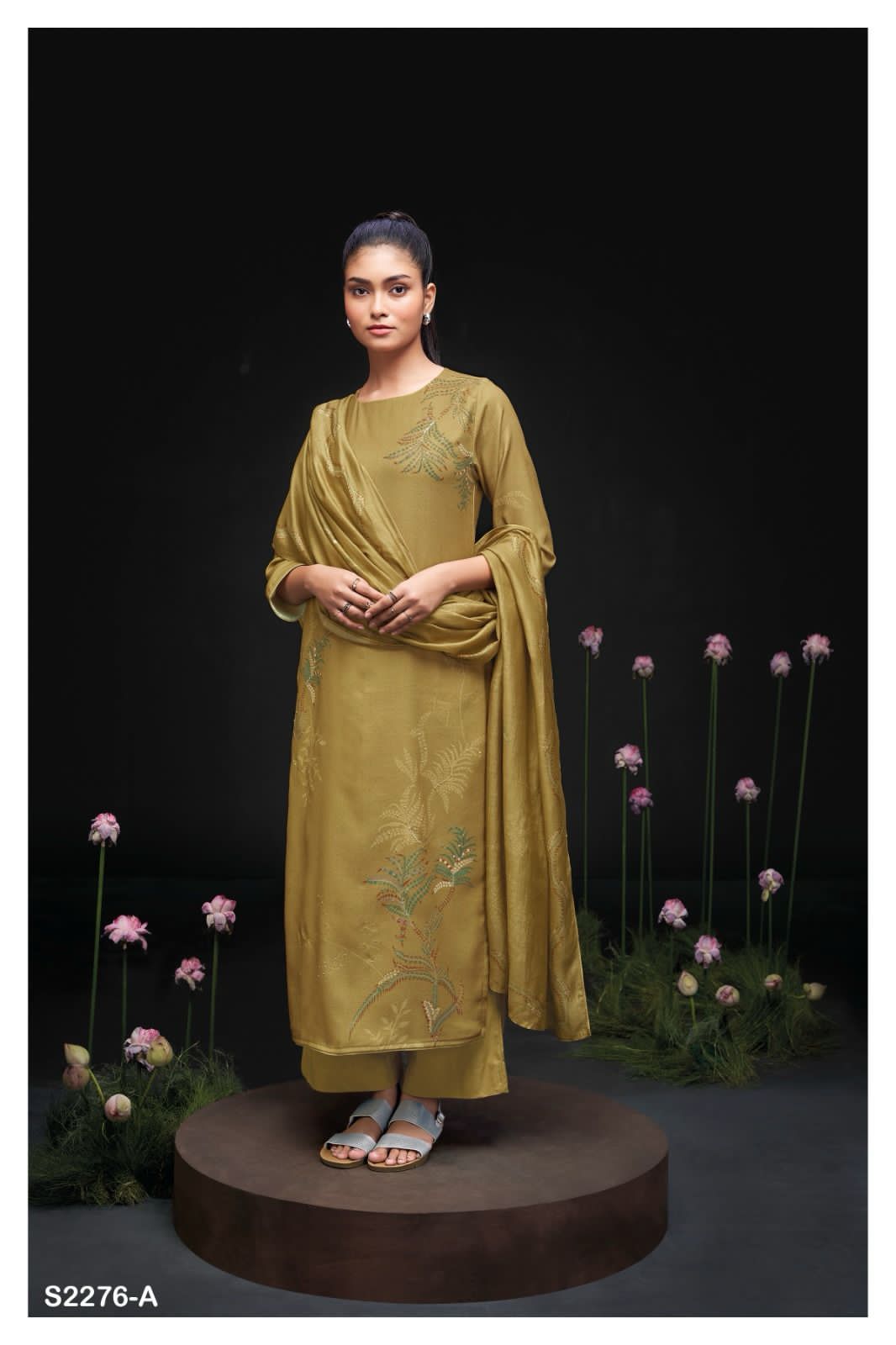 Akane 2276 Ganga Wool Pashmina Suits