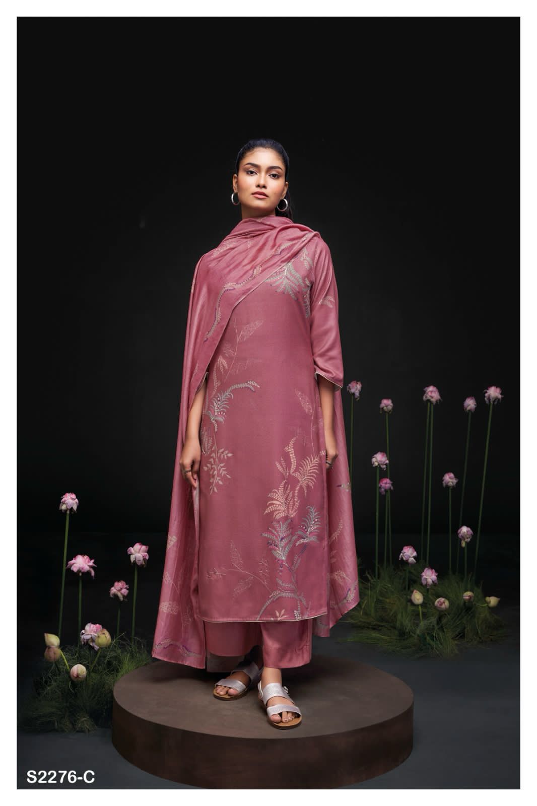 Akane 2276 Ganga Wool Pashmina Suits